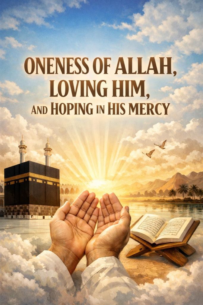 ONENESS OF ALLAH, LOVING HIM, AND HOPING IN HIS MERCY(PART 2)