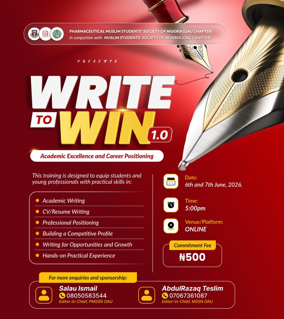 Write to win 1.0 by Abdulrozaq Taslim